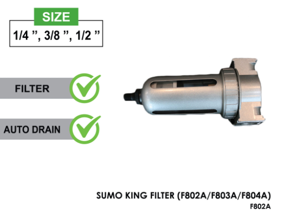 SUMO KING FILTER (F802A/F803A/F804A)